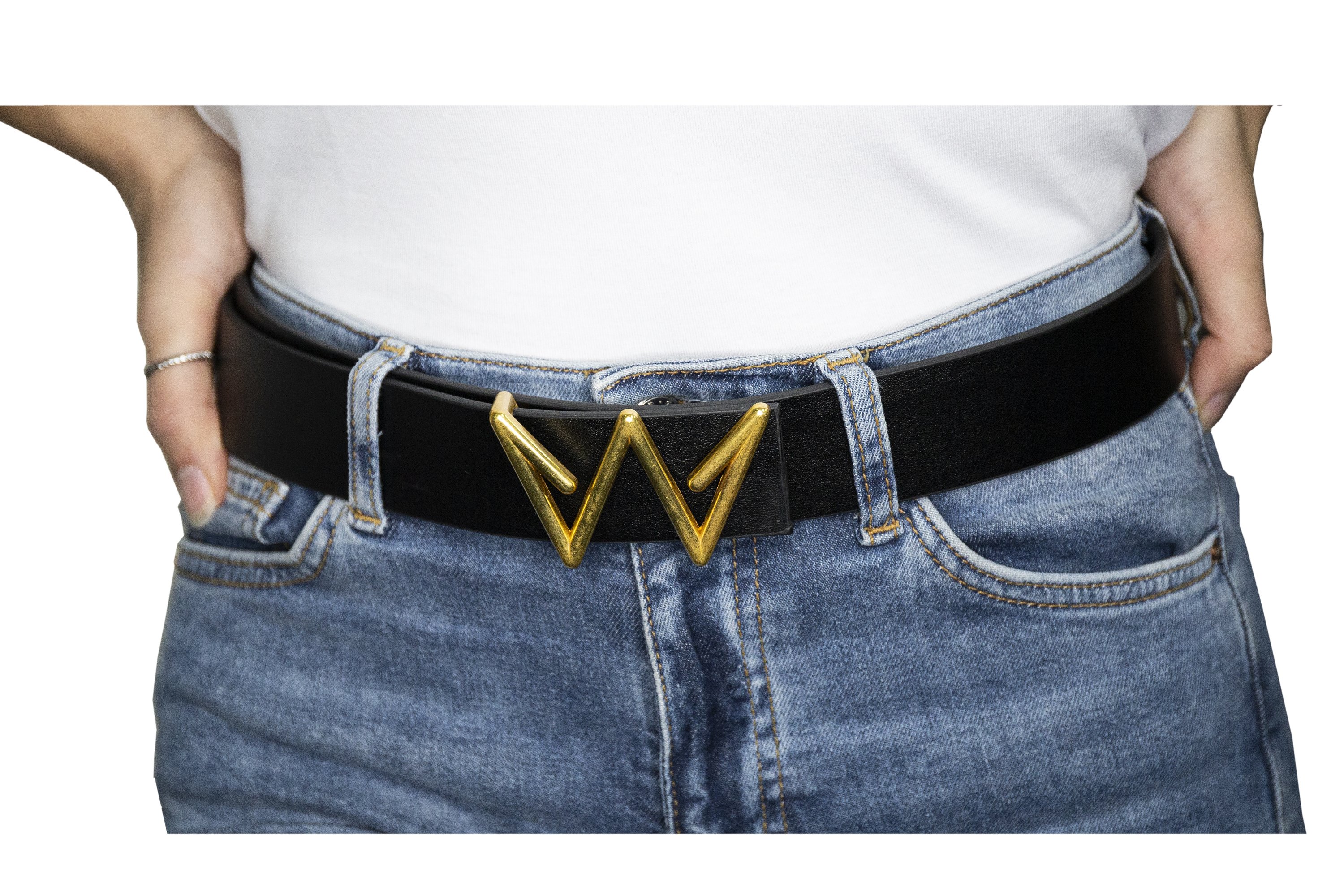 Belt | Logo in gold or silver