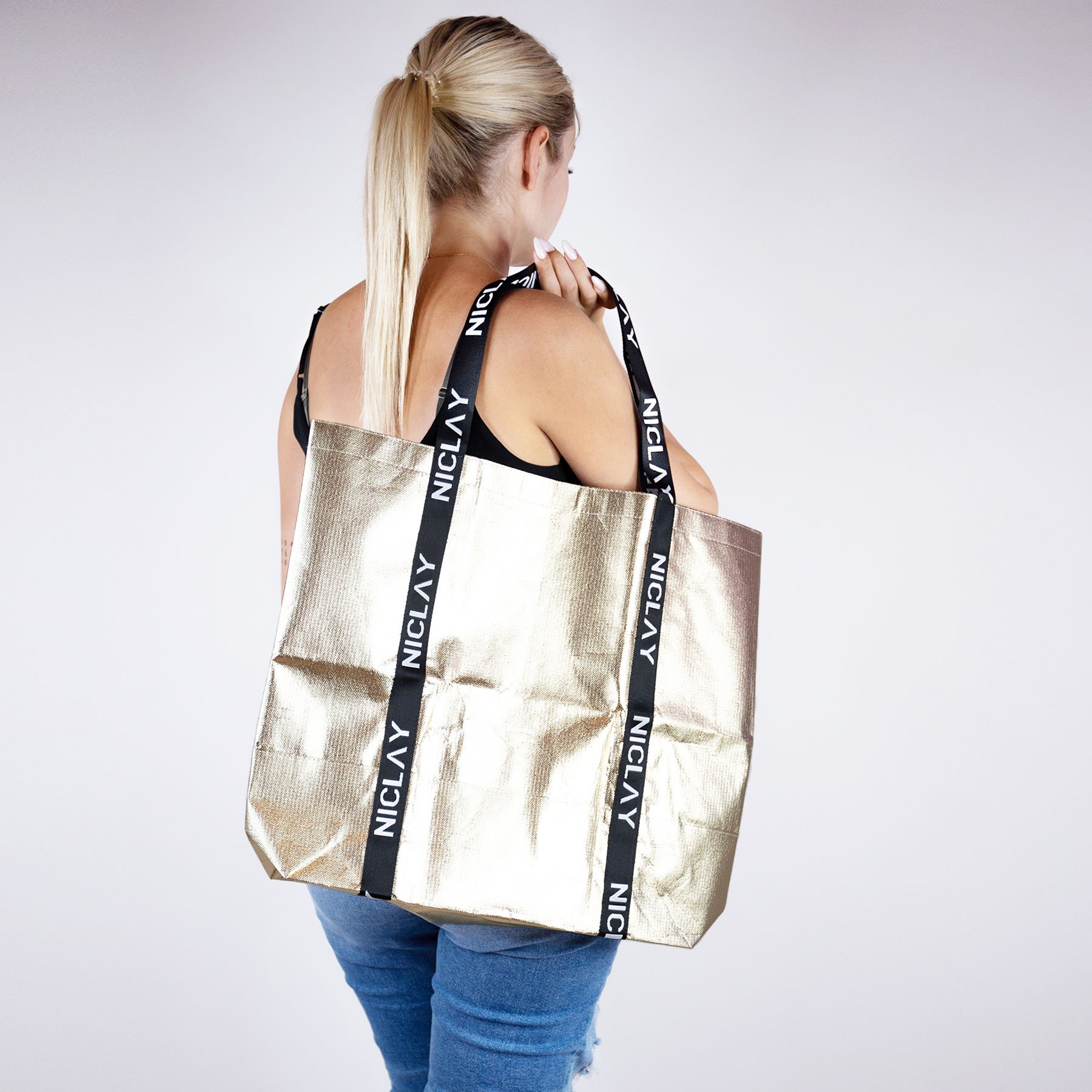Niclay Shopper Bag Gold
