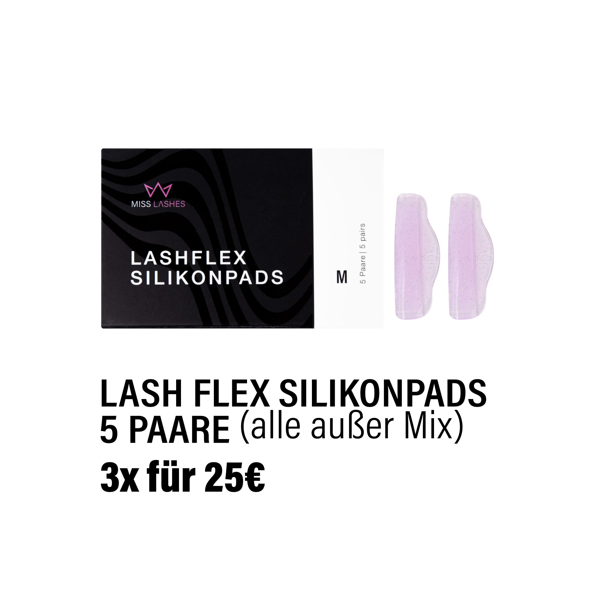 Lash Flex Silikonpads | 5 Paare 