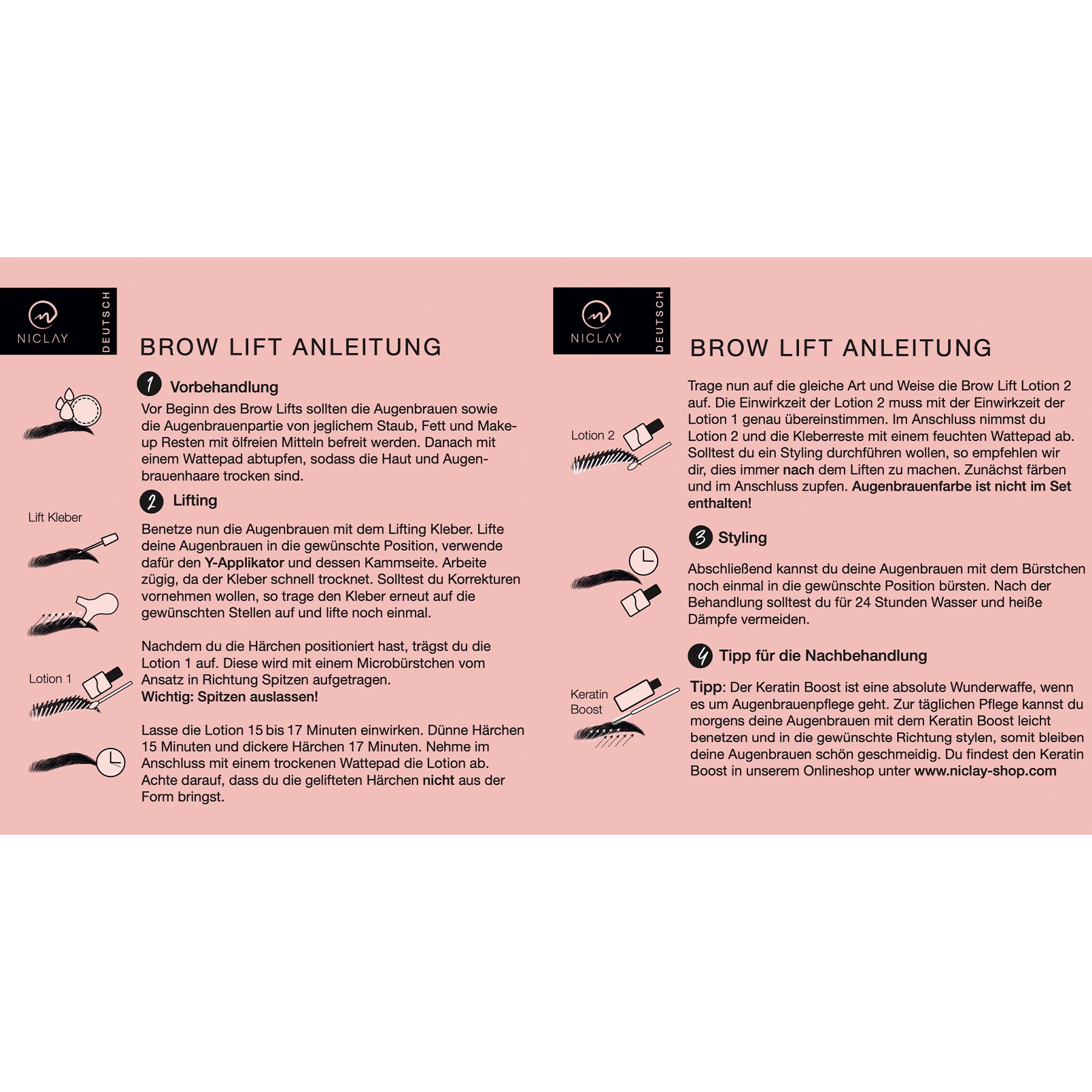 Brow Lift Home Kit | 5-10 Anwendungen