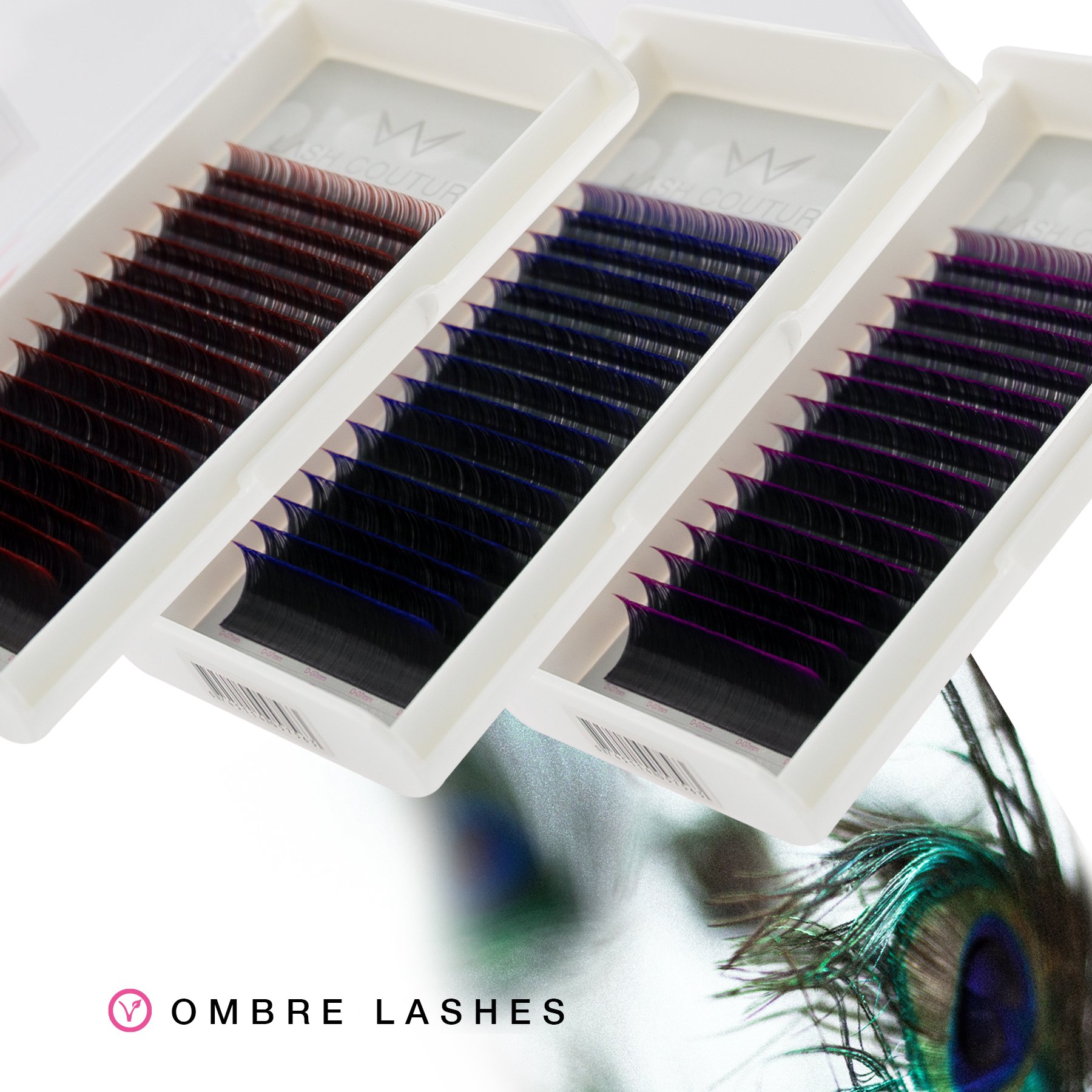 Ombre Lashes | 0,07 | Mixbox | verschiedene Farben